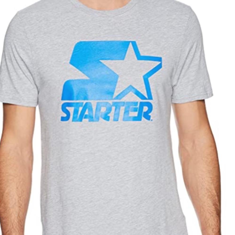 Starter Men's Short Sleeve Logo T-Shirt